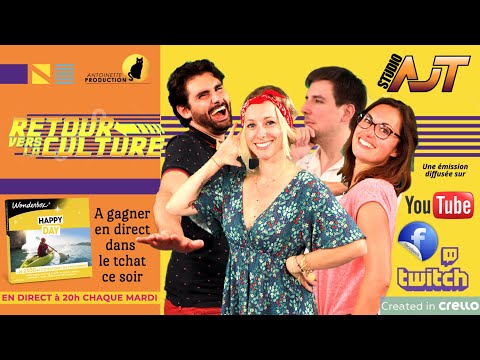 RETOUR VERS LA CULTURE - REPLAY DU DIRECT DE L'EMISSION DU 17 SEPTEMBRE