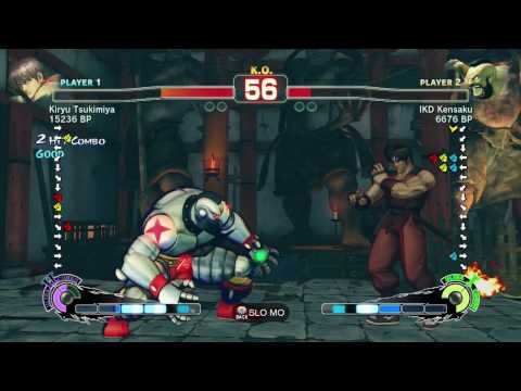 SSF4 - Kiryu Tsukimiya (Guy) vs. IKD Kensaku (Zangief)
