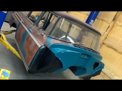 SHAVING AND PAINTING THE FIREWALL!