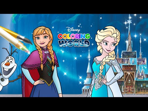 Disney Coloring World Video