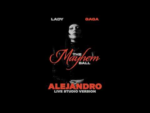 Lady Gaga - Alejandro (Live Studio Concept) [The Mayhem Ball]
