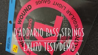 Video thumbnail for D'addario Nickel Wound EXL 170 (Demo Test / Fresher Pbass) by bassilo