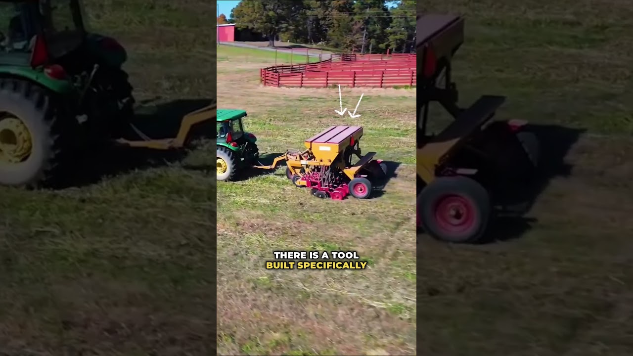 How a No-Till Drill works?