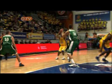 EuroLeague 2010 Week 10 highlights BC Khimki - Zalgiris Kaunas