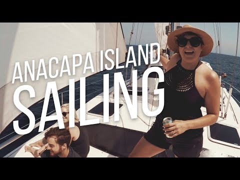 Sailing to Anacapa Island - Channel Islands