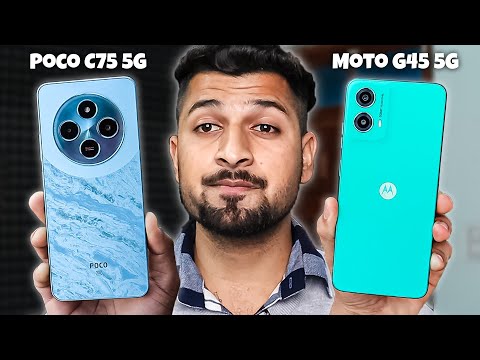 Thumbnail for Poco C75 5G vs Moto G45 5G Comparison | Which is Better?