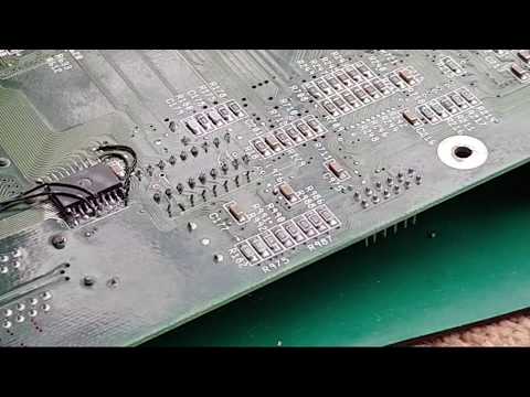 Commodore Amiga A4000 CR2032 Socket / Sinclair ZX Spectrum Composite Conversion