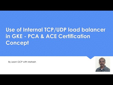 Use of Internal TCP/UDP Load Balancer in GCP