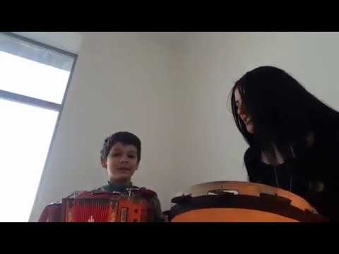 TARANTELLA CALABRESE - Valentina Donato & il suo piccolo allievo Michelino - Lattarico(CS)🇮🇹