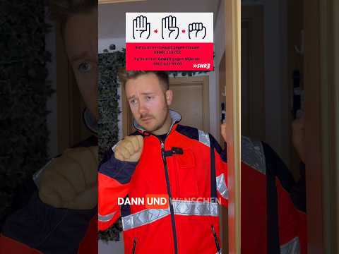 Wenn du dieses Zeichen siehst, braucht jemand Hilfe! ✊🏻 #112 #sanitäter