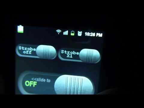 Strobe LED Flashlight Video