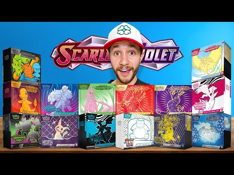 I Opened EVERY Scarlet & Violet Elite Trainer Box