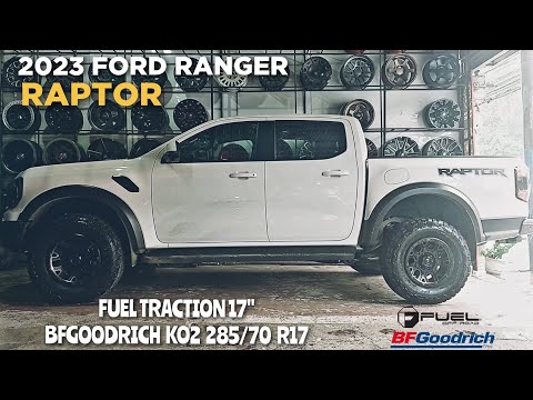 2023 Ford Ranger Raptor | Fuel traction 17" | BFGoodrich ko2 285/70 R17 @ RNH Tire Supply