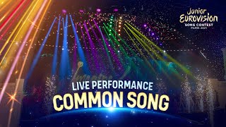 Kadr z teledysku Common Song tekst piosenki Junior Eurovision Song Contest Participants 2021