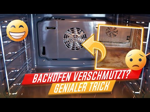 Backofen reinigen mit Backpulver Zitrone und Essig, kein Selbstreinigungssystem? Die Anleitung!