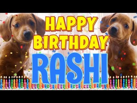 Happy Birthday Rashi! ( Funny Talking Dogs ) What Is Free On My Birthday