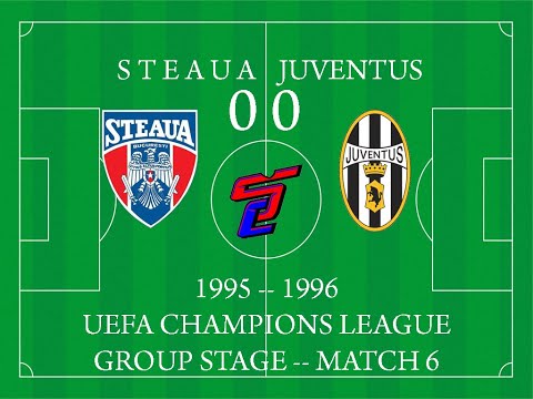 Steaua 0-0 Juventus Torino (1995/1996 UCL)