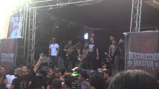 Overhated - "Matando güeros" (Brujería cover) @ Destrucción Masiva 2014