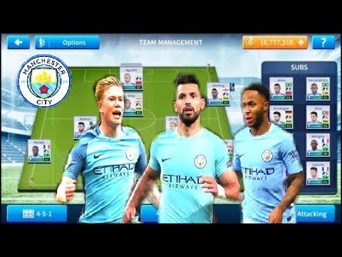 Manchester City squad | Dream League soccer | ★ Dream gameplay ★ Video