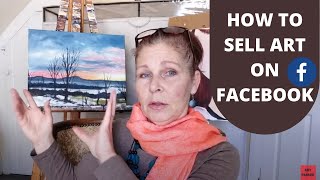 How to sell my art on Facebook