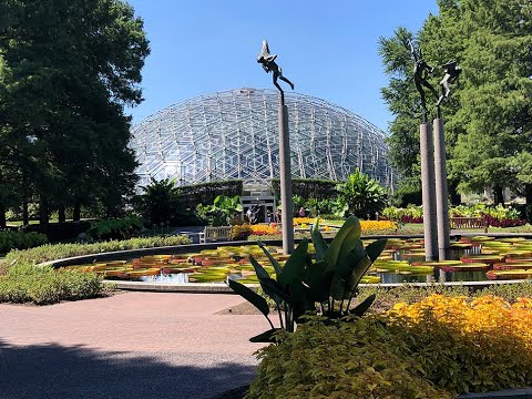 Walk Through the Relaxing Ambience of the Climatron at the Missouri Botanical Garden