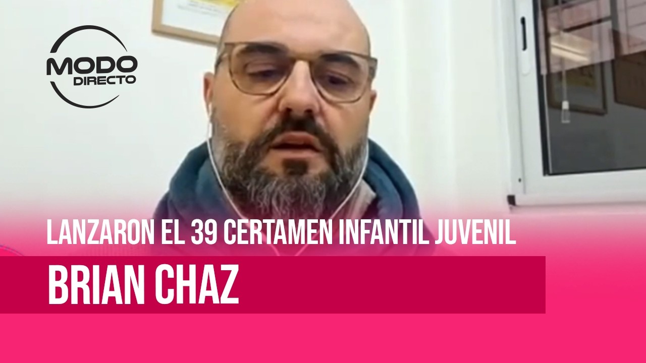 C20 Noticias | Lanzaron el 39 certamen infantil juvenil - Brian Chaz