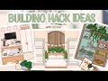 TOCA BUILDING HACK IDEAS💚🤍| House Ideas| Toca Life World