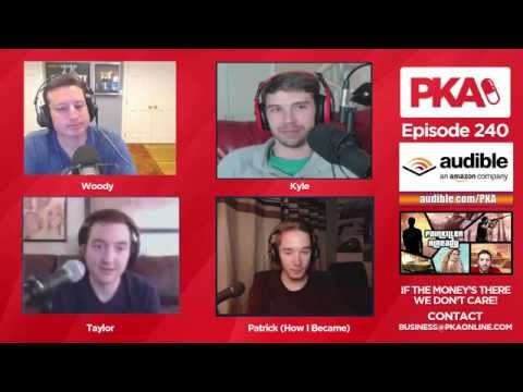 PKA 240 w/ HowIBecame - Attacking a Shark, Penis Fitbit, DIY Megashop