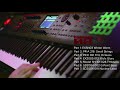 New Roland FANTOM 08 Quick Demo By Gattobus