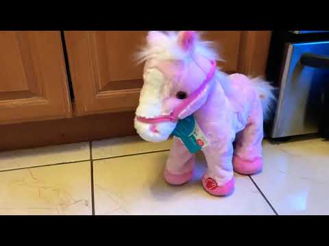 Pink Pony Walking on her own Plush from Walmart