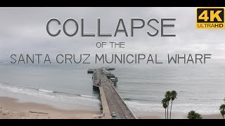 Collapse of the Santa Cruz Municipal Wharf | Aerial Tour of the Aftermath | Drone Cinematic 4K