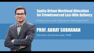 Can gig work afford to be fair? Prof. Abhay Sobhanan weighs in