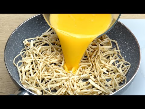 Einfach in Tortilla schneiden und mit Ei vermischen! Frühstück nach neuem Rezept #98