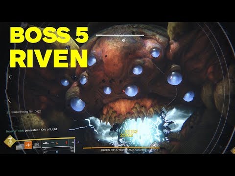 Destiny 2 Last Wish Raid - How We Killed Riven of a Thousand Voices (Final Boss 5)