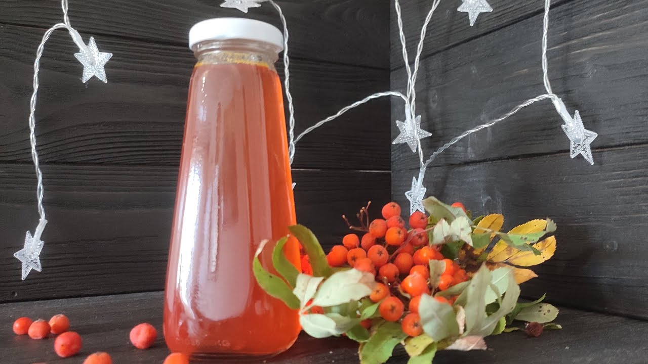 Сироп из красной рябины