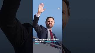 US-Iran nuclear negotiations collapse; Vance cites weapons disagreement in Pakistan