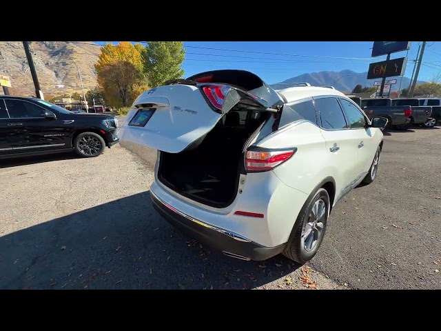2015 NISSAN MURANO SUV V6, 3.5 LITER SL SPORT UTILITY 4D