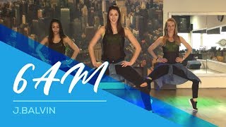 6AM - J.Balvin - Cumbia-Merengue version - Easy Fitness Dance Choreography