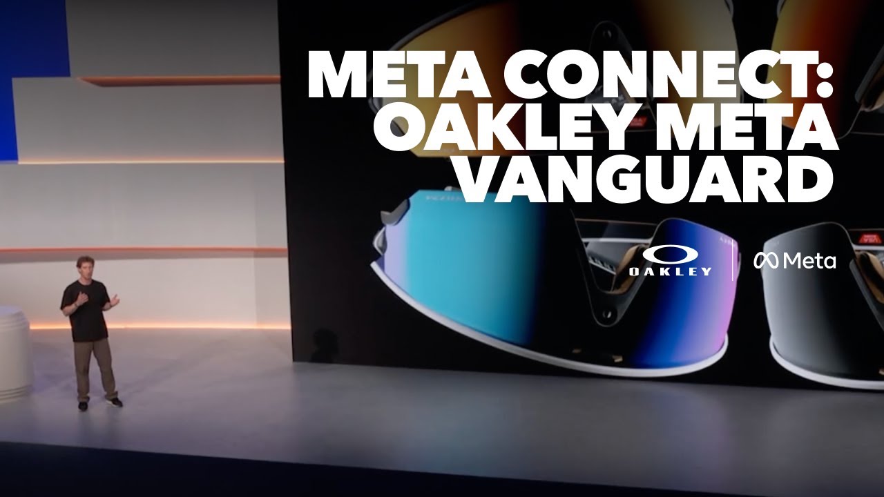 Meta Connect 2025: Introducing Oakley Meta Vanguard