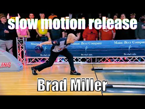 Brad Miller slow motion release - PBA Bowling