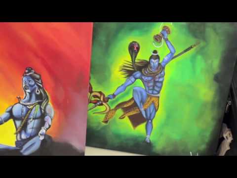 How to paint abstract painting | abstract painting | how to use pallet knife | the best abstract pai