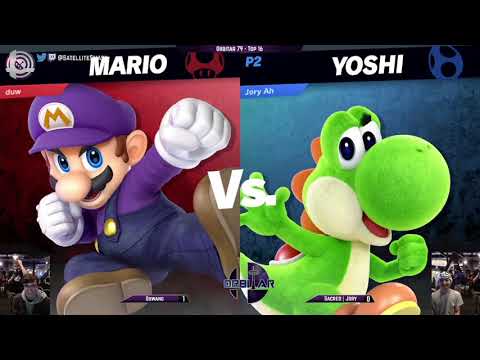 Duwang (Mario) vs. Sacred | Jory (Yoshi) - Orbitar 79 - Winners Quarters