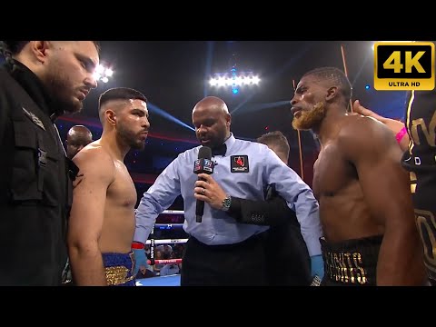 Andres Cortes (USA) VS. Abraham Nova (PUERTO RICO) | 4K  FULL HIGHLIGHTS #boxing #sports #combat