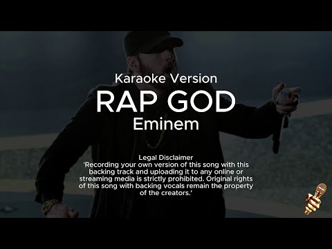 Eminem - Rap God (Karaoke Version)