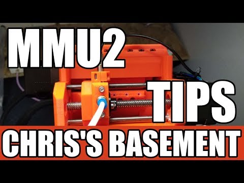 Prusa MMU2 Multi Material Unit - Tips and Tricks - Chris's Basement