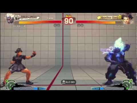 SSF4  2012 BIGBAGGA (oni)  vs Gurizee (Makoto)