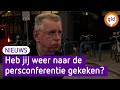 'Het is toch wanbeleid', lang niet iedereen blijft thuis voor de coronapersconferentie