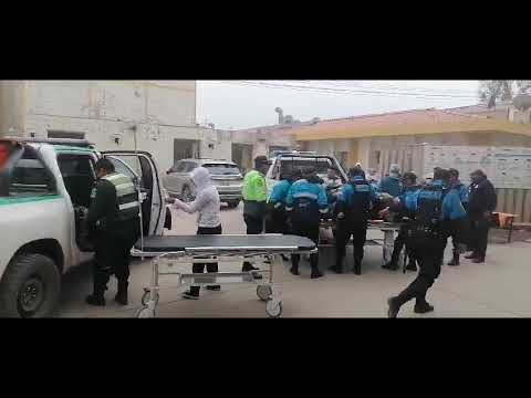 San Román: choque frontal entre camioneta y minivan deja heridos y fallecidos