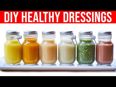6 DIY Healthy Salad Dressings You MUST Try