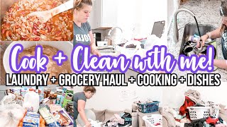 CLEAN WITH ME | COOK WITH ME | CLEANING MOTIVATION 2022 | HAPPY HOMEMAKING | HOMEMAKING MOTIVATION